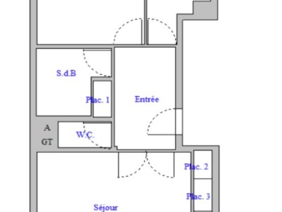 APPARTEMENT T2 A VENDRE - ASNIERES SUR SEINE - 44.79 m2 - 210000€