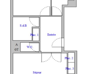 APPARTEMENT T2 A VENDRE - ASNIERES SUR SEINE - 44.79 m2 - 210000 €