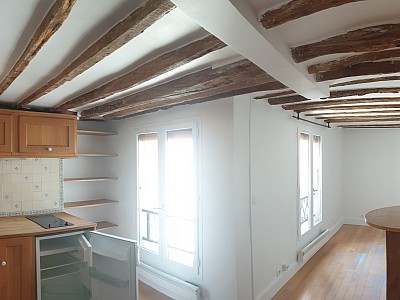 STUDIO A LOUER - PARIS 2EME ARRONDISSEMENT - 22.74 m2 - 933€ charges comprises par mois