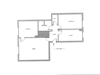 APPARTEMENT T2 A LOUER - PARIS 15EME ARRONDISSEMENT - 52.97 m2 - 1 600 &euro; charges comprises par mois